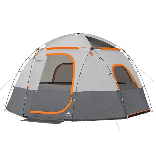 제네릭 Generic AFFORDABLE TOUGH COMFORTABLE EASY CARE, PITCH AND STORE ROOMY Ozark Trail 9-Person Sphere Tent with Rope Light, 2 Pockets, 1 Hanging Organizer And Electrical Port Access - Perfect