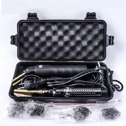 제네릭 Generic Professional Hot Stapler Plastic Repair System Welding Gun Bumper Fairing Auto Body Tool Plastic Welder Staple Soldering Iron (PlasticWelderANT-Pack A)