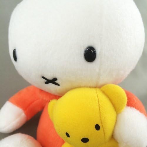 제네릭 Generic Miffy: 8.5 tall Dick Bruna Miffy plush with a bear doll