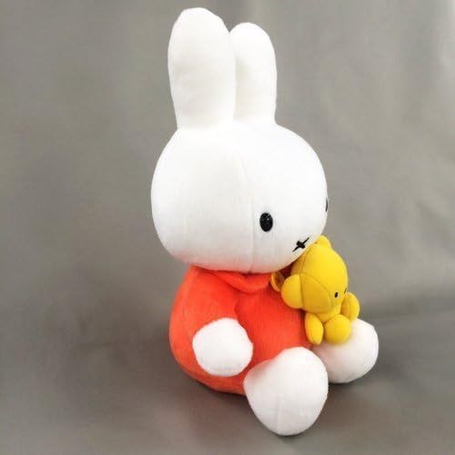제네릭 Generic Miffy: 8.5 tall Dick Bruna Miffy plush with a bear doll