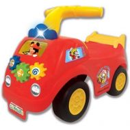 Generic Disney 055038 Mickey Mouse Fire Engine Ride On with Flashing Lights, Includes 2 AA try Me Batteries for Lights and Sounds