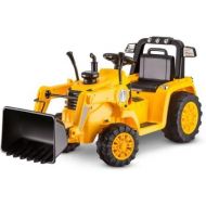 Generic Kidtrax KT1092WM CAT BulldozerTractor 6V Battery, 2.5 Mph Powered Ride-On, Yellow Color