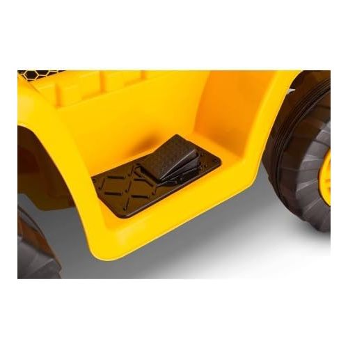 제네릭 Generic Kidtrax KT1092WM CAT BulldozerTractor 6V Battery, 2.5 Mph Powered Ride-On, Yellow Color