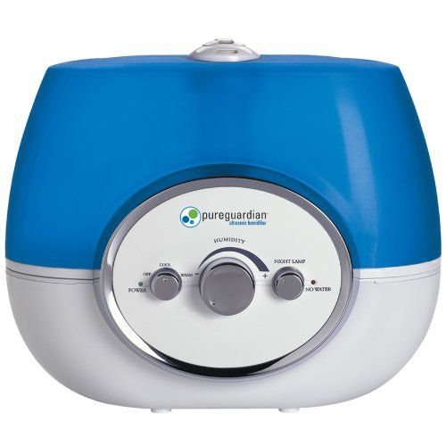 제네릭 Generic PureGuardian H1510 100-Hour Ultrasonic Warm and Cool Mist Humidifier, 1.5-Gallons