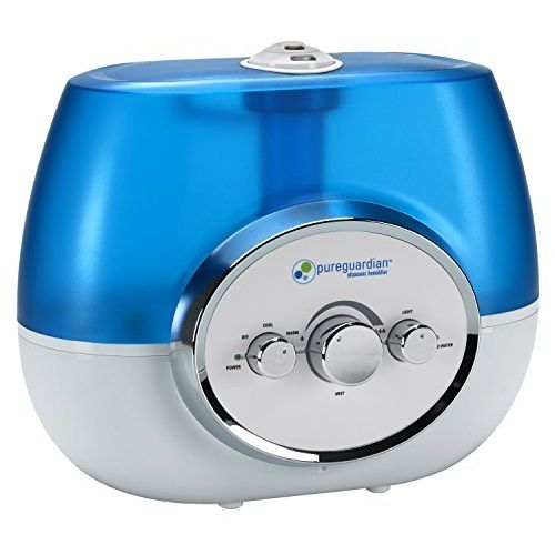 제네릭 Generic PureGuardian H1510 100-Hour Ultrasonic Warm and Cool Mist Humidifier, 1.5-Gallons