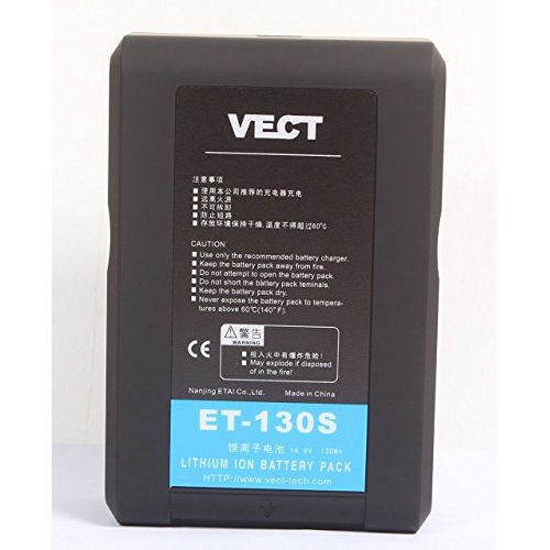 제네릭 Generic ETAI 130Wh 8800mAh 14.8V V MountV-Mount Lock Battery Camera Camcorder Broadcast Replacement Brick for for Sony CamcorderVideo cameraBMCCLED Panel