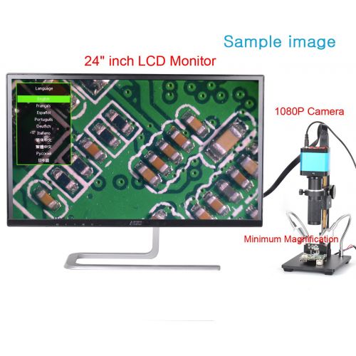 제네릭 Generic 14mp Tv Hdmi Usb Industry Digital C-mount Microscope Camera Tf Video Recoder DVR
