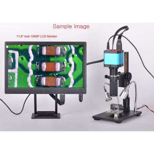 제네릭 Generic 14mp Tv Hdmi Usb Industry Digital C-mount Microscope Camera Tf Video Recoder DVR