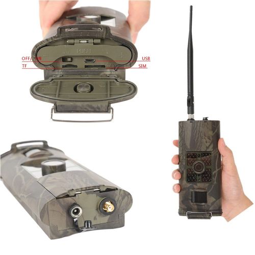 제네릭 Generic Full HD 16MP 1080P Wildlife Hunting Trail Camera Video Infrared Night Vision 3G MMS GPRS Animal Scouting Game Device