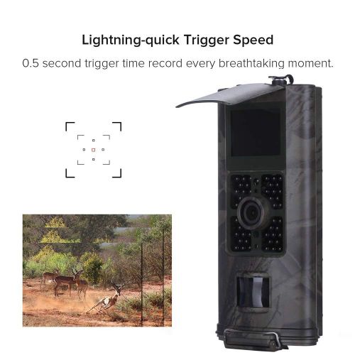 제네릭 Generic Full HD 16MP 1080P Wildlife Hunting Trail Camera Video Infrared Night Vision 3G MMS GPRS Animal Scouting Game Device