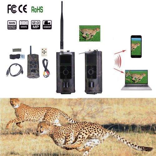 제네릭 Generic Full HD 16MP 1080P Wildlife Hunting Trail Camera Video Infrared Night Vision 3G MMS GPRS Animal Scouting Game Device