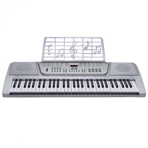 제네릭 Generic NV_1008000882_YC-US2 Whiteal Keyboard Electric nic M New 61 Key digital Keybo Piano lectr Electronic Music ano O Organ White New 61