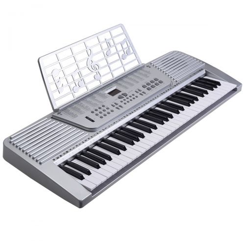 제네릭 Generic NV_1008000882_YC-US2 Whiteal Keyboard Electric nic M New 61 Key digital Keybo Piano lectr Electronic Music ano O Organ White New 61