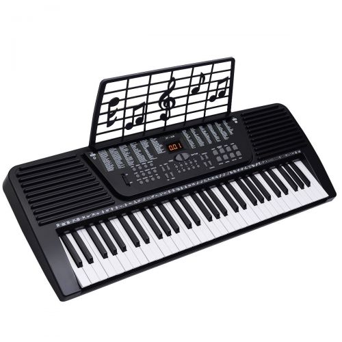 제네릭 Generic NV_1008001266_YC-US2 Blackal Music Keyboard nic M New 61 Key Keybo Electric Piano lectr digital Electronic ano O Organ Black New 61