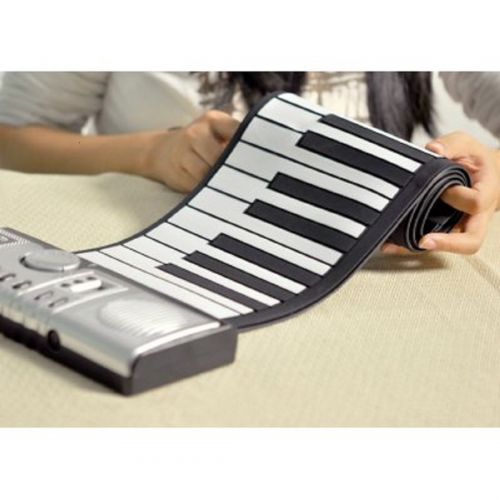 제네릭 Generic Flexible Roll Up Synthesizer Keyboard Piano With Soft Keys