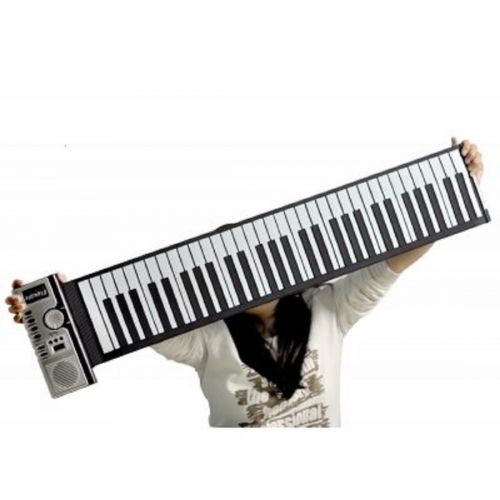 제네릭 Generic Flexible Roll Up Synthesizer Keyboard Piano With Soft Keys