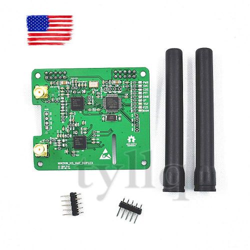 제네릭 Generic Duplex MMDVM Hotspot Support P25 DMR YSF for Raspberry Pi with 2 Antenna USA