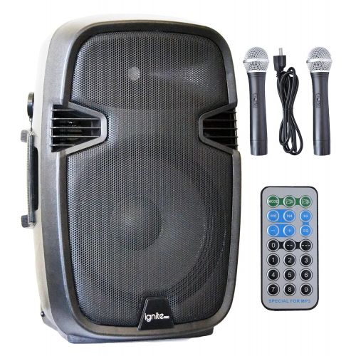 제네릭 Generic Ignite 15 Pro Series Speaker DJ  PA System Rechargeable Battery  Bluetooth Connectivity 2000W Peak Power