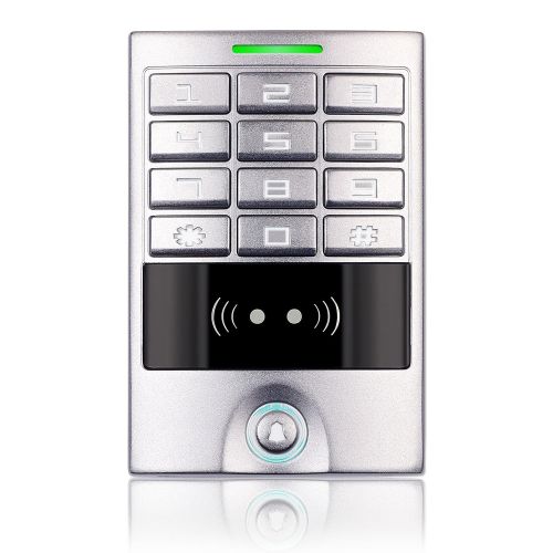 제네릭 Generic Soter Security Access Control Machine Home Entry Security Outdoor Waterproof RFID Backlit Keypad Reader Metal Panel