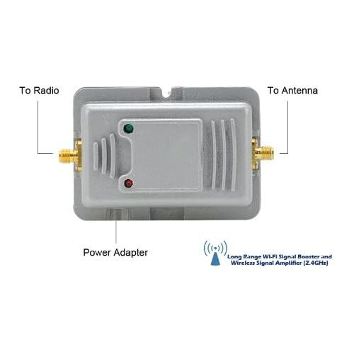 제네릭 Generic Long Range Wi-Fi Signal Booster and Wireless Signal Amplifier (2.4GHz)