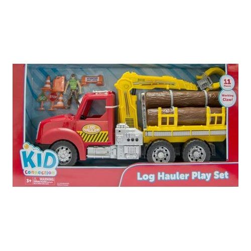 제네릭 Generic Let Your Kids Have a Fun and Exciting Time with Kid Connection Log Hauler Play Set,Makes a Great Gift