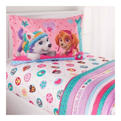 제네릭 Generic Nickelodeons Paw Patrol Girl Paw Patrol Puppy Pals 62 x 90 Plush Blanket