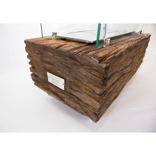 제네릭 Generic Eco Fireplace Rustic Demolition Wood FDD51