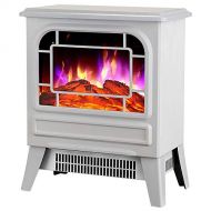 Generic002 Electric Fireplace Electric Heating LED Burning 3D Flame Effect 2000W / 1000W Space Heater Wood Stove Electric Free Standing Fireplace Energy saving Heating Bedroom In The Office (