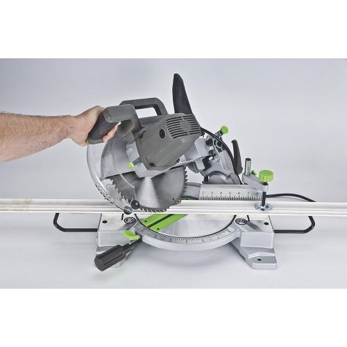  Genesis GMS1015LC 15-Amp 10-Inch Compound Miter Saw with Laser Guide and 9 Positive Miter Stops