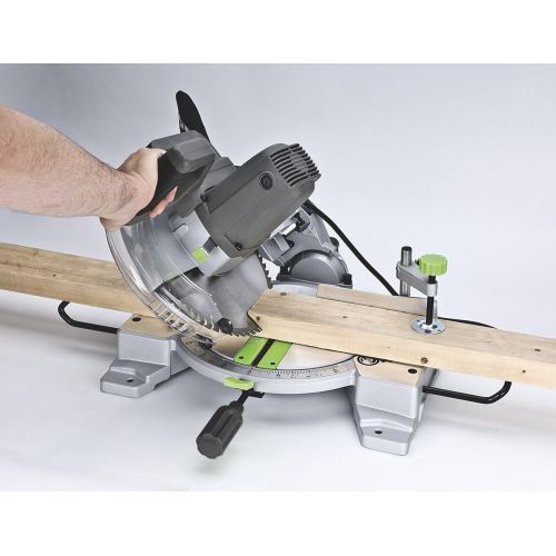  [아마존베스트]Genesis GMS1015LC 15-Amp 10-Inch Compound Miter Saw with Laser Guide and 9 Positive Miter Stops