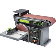 Genesis 4.3 Amp 4 in. x 36 in. Belt/6 in. Disc Combination Sander with Cast Iron Base and Miter Gauge (GBDS430)