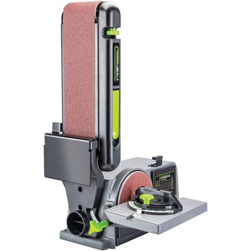  Genesis 4.3 Amp 4 in. x 36 in. Belt/6 in. Disc Combination Sander with Cast Iron Base and Miter Gauge (GBDS430)