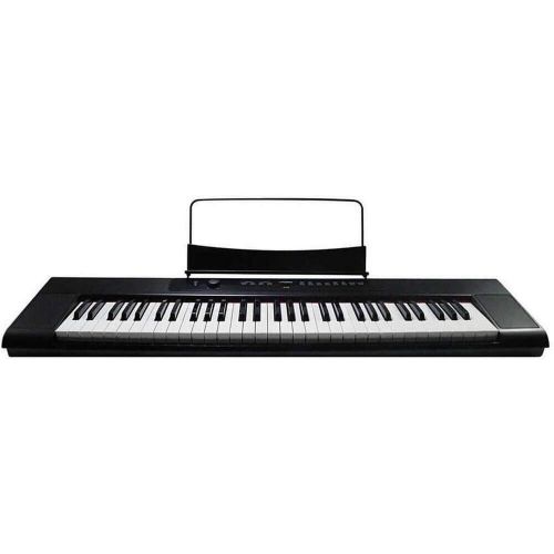  Genesis Bundle Artesia A-61, 61-Key Soft-Touch Keyboard Digital Piano Bundle with Power Supply, Sustain Pedal and Double Braced X-Stand