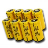 [아마존 핫딜]  [아마존핫딜]Genetic Los Angeles RCR 123A Rechargeable Batteries 3.7V 750mAh Lithium Battery 8 Pack for Arlo Camera VMC3030 VMK3200 VMS3330 3430 3530