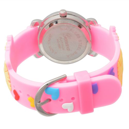  Geneva Platinum Girls Princess Design Silicone Watch by Geneva Platinum