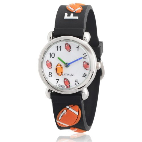  Geneva Platinum Kids Football Silicone Watch by Geneva Platinum