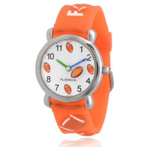  Geneva Platinum Kids Football Silicone Watch by Geneva Platinum