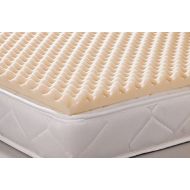Geneva Healthcare Egg Crate Convoluted Foam Mattress Pad 4 Standard King Size Topper - 4 x 76 x 80