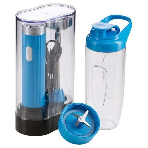  Genius A49017 Stabmixer To Go, Set 7tlg, blau