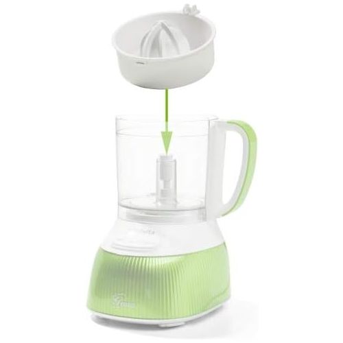  Genius A80892 Feelvita | Food Processor inkl. Zitruspresse | 20 Teile, Kunststoff