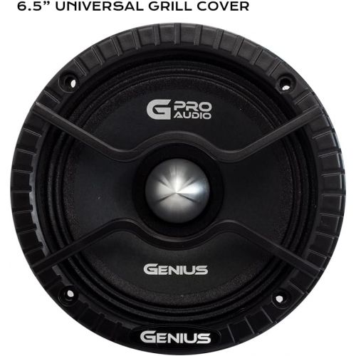  [아마존베스트]Genius GPRO-M0865 6.5 300 Watts-Max Midrange Neodymiun Car Audio Speaker 4-Ohms Paper Cone