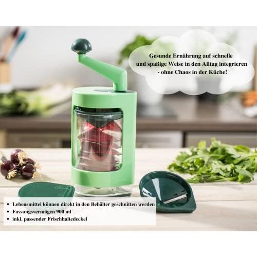  [아마존베스트]Genius Super Julietti Vegetable Spiraliser Slicer for Vegetable Spaghetti, Spirals and Julienne