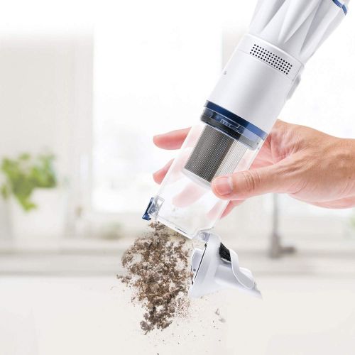  [아마존베스트]Genius Invictus One Handheld Vacuum Cleaner (8 Parts) - Maximum Power in Hand Format - Bagless and Wireless Battery Vacuum Cleaner with 90 Watt Suction Power