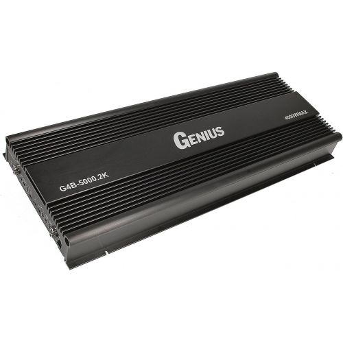  Genius G4B-5000.2K 4000 Watts-Max Car Amplifier 2-Channel Full Range The Beast Competition Series
