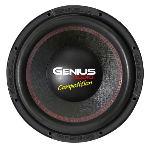  Genius N10-12D4 12 3000 Watts-Max Car Audio Subwoofer Nitro Competition Dual 4-Ohms