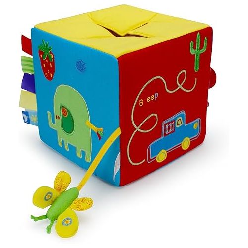  Surprise Box for Baby - What's Inside Box with 8 Sensory Toys for Baby, 7