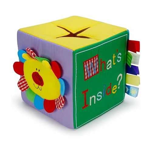  Surprise Box for Baby - What's Inside Box with 8 Sensory Toys for Baby, 7