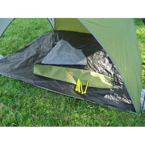  Genji Sports Instant Park and Beach Sun Shelter Apple Green