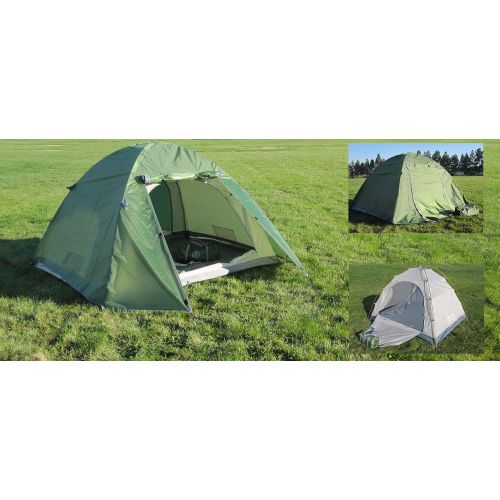  Genji Sports Aluminum Light Weight Camping Tent, Green Color