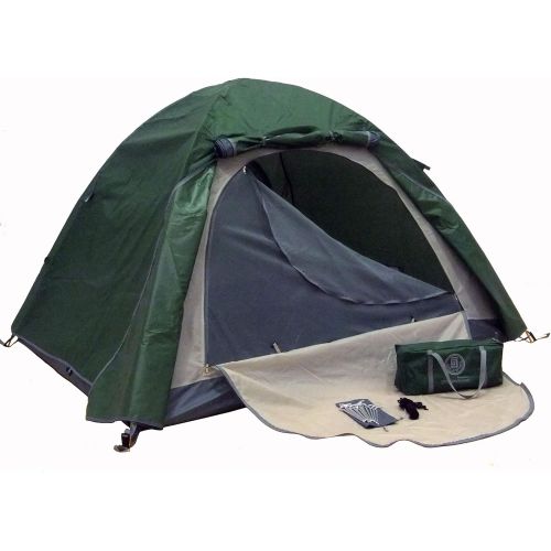  Genji Sports Aluminum Light Weight Camping Tent, Green Color